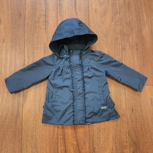 CHICCO MY FIRST CHICCO JACKET WITH WITH RUFFLE DETAILS ON BACK